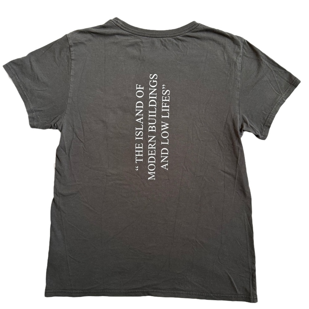 TAVIK BLACK GRAPHIC SHORT SLEEVE T-SHIRT WITH CHEST‎ POCKET SIZE MEDIUM